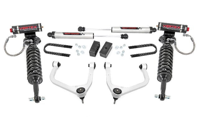 Rough Country 3.5" Lift Kit Mono Leaf Rear Vertex/V2 GMC Sierra 1500 2025 28857_A