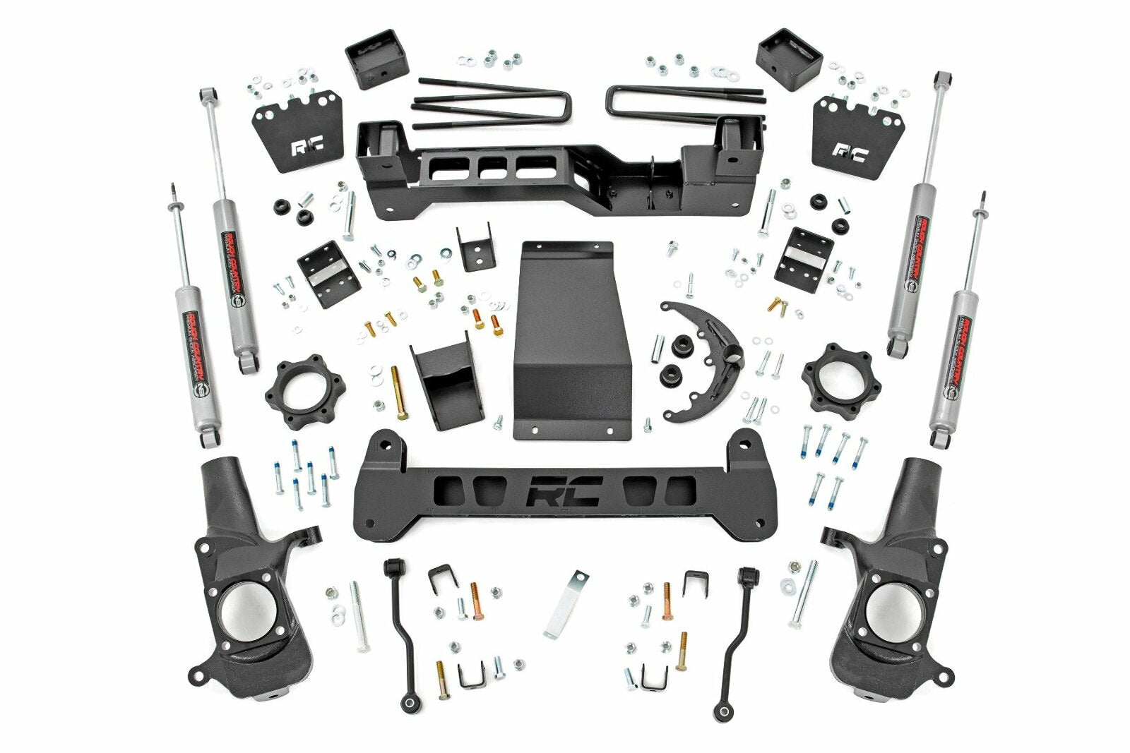 Rough Country 6in GM Suspension Lift Kit 01-10 2500HD 4WD -1