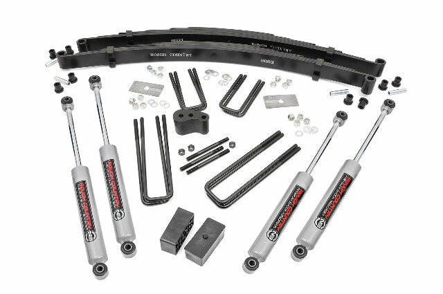 Rough Country 4in for Dodge Suspension Lift Kit 70-74 W-Series PU Dana 44 300.20