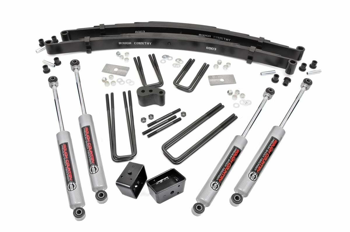 Rough Country 4in for Dodge Suspension Lift Kit Dana 44 -1