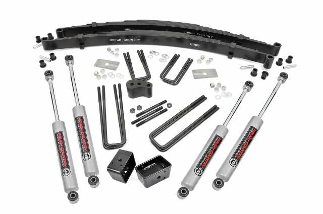 Rough Country 4in for Dodge Suspension Lift Kit Dana 44