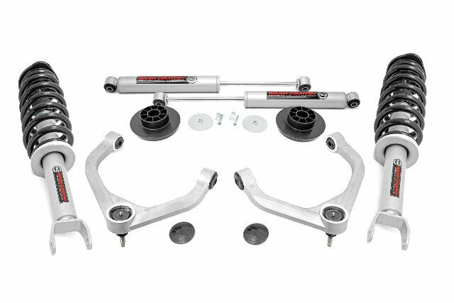 Rough Country 3" For Dodge/RAM 1500 Bolt-On Lift Kit w/N3 & Rear Shock 12-18 31231