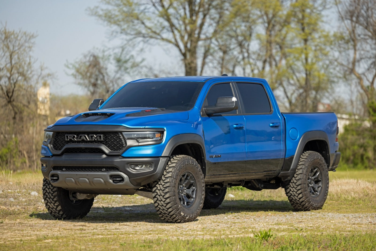 Rough Country 1.5" Leveling Kit | Front Coils | for Ram 1500 TRX 4WD 2021-2023 -6