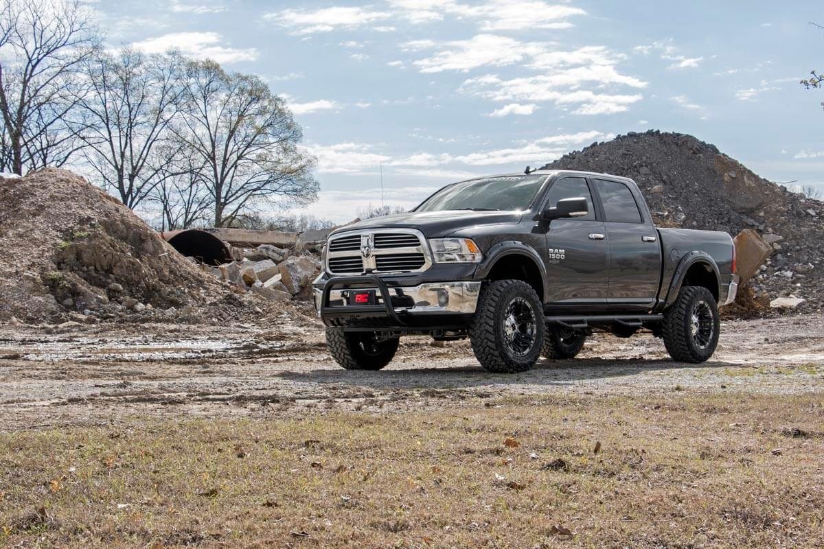 Rough Country 6" Suspension Lift Kit Vertex Strut&V2 Shock 12-18 Ram 1500 -3