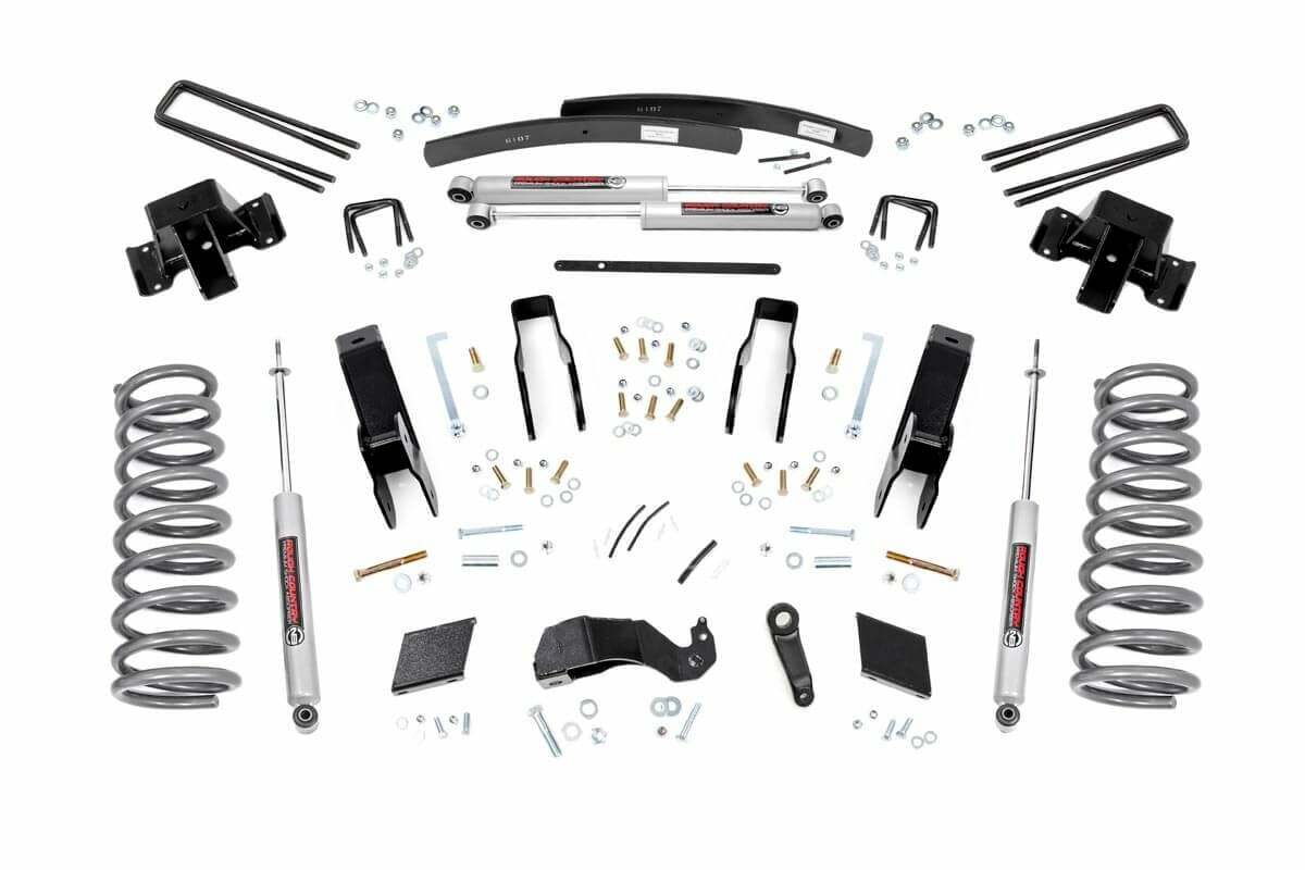 Rough Country 5in for Dodge Suspension Lift Kit 00-02 Ram 2500 4WD -1