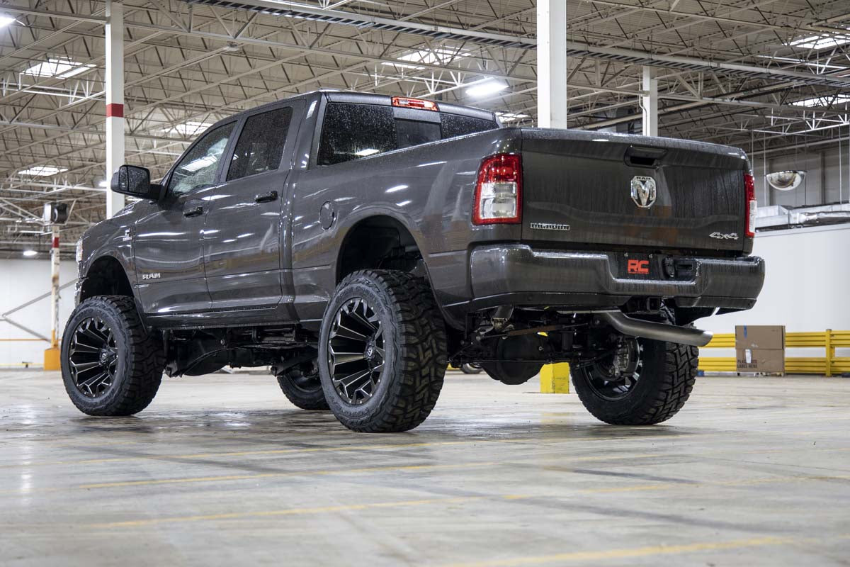 Rough Country 5" Lift Kit Std Rate Coil Springs Radius 19-20 for RAM 2500 Diesel -8