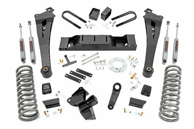 Rough Country 5in Suspension Lift Kit for Ram 3500 Diesel Dually 2019-2020 37530