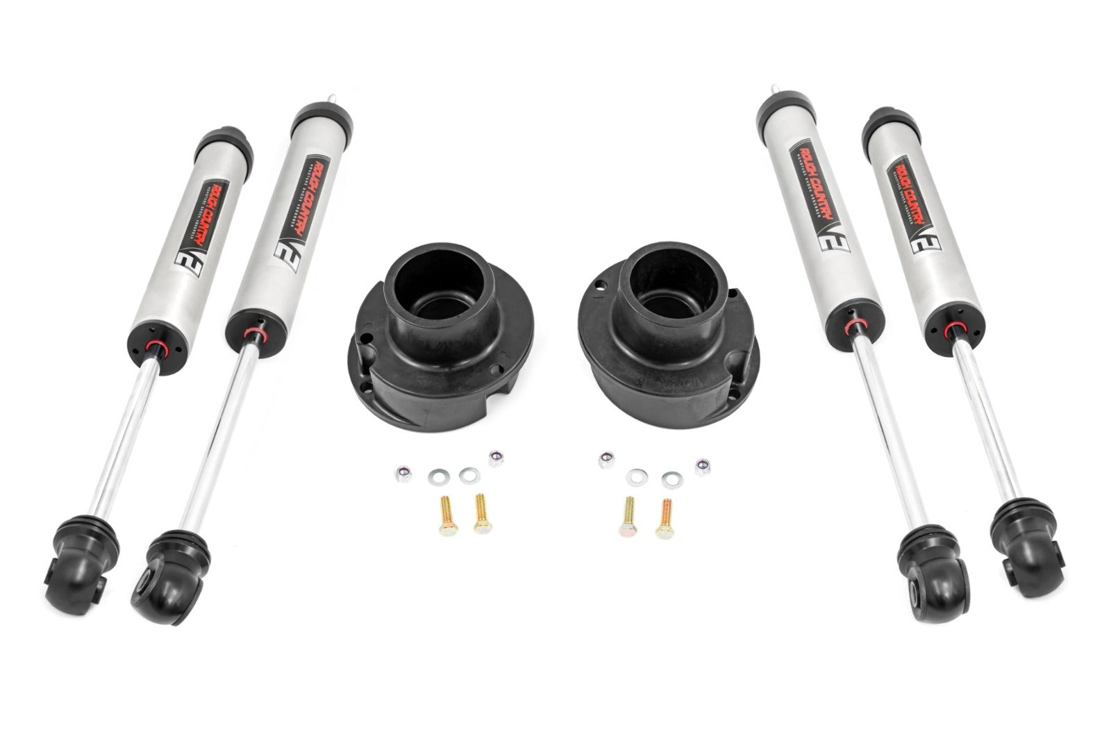 Rough Country 2.5in Leveling Kit w/ V2 Shocks RAM 14-23 2500 13-23 3500 4WD 37770