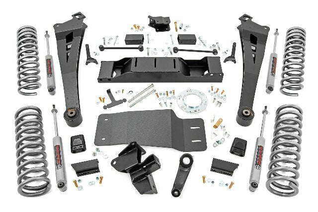 Rough Country 5" Suspension Lift Kit F/R Spring Radius Arm for Ram 2500 Diesel 38330