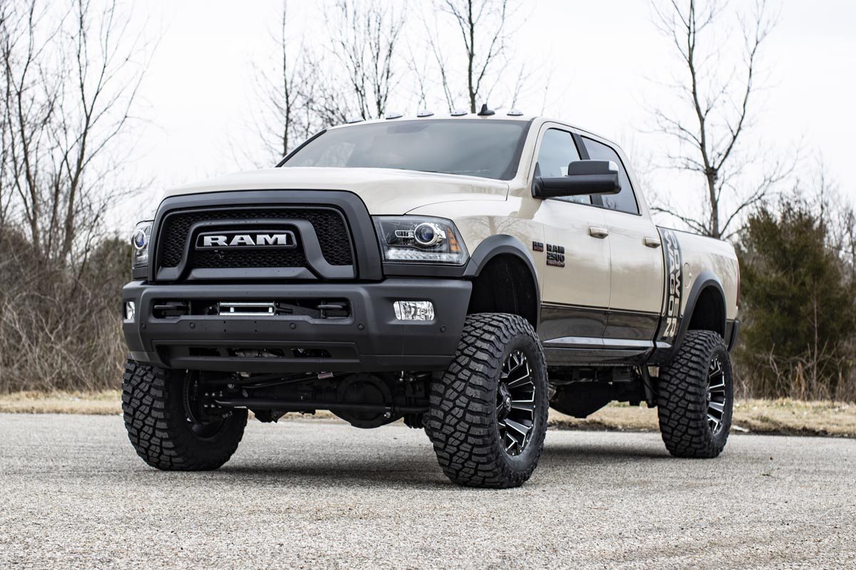 Rough Country 4.5" for Dodge Lift Kit Coil Springs 14-18 Ram Powerwagon 2500 Gas -4