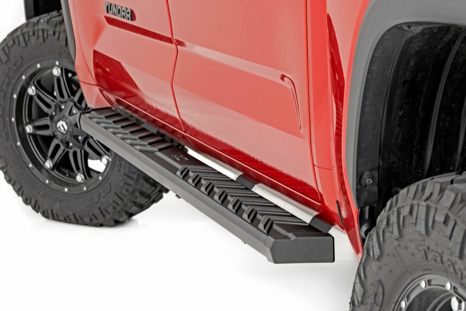 Rough Country BA2 Running Boards Side Step Bars Toyota Tundra CrewMax 2022 41006