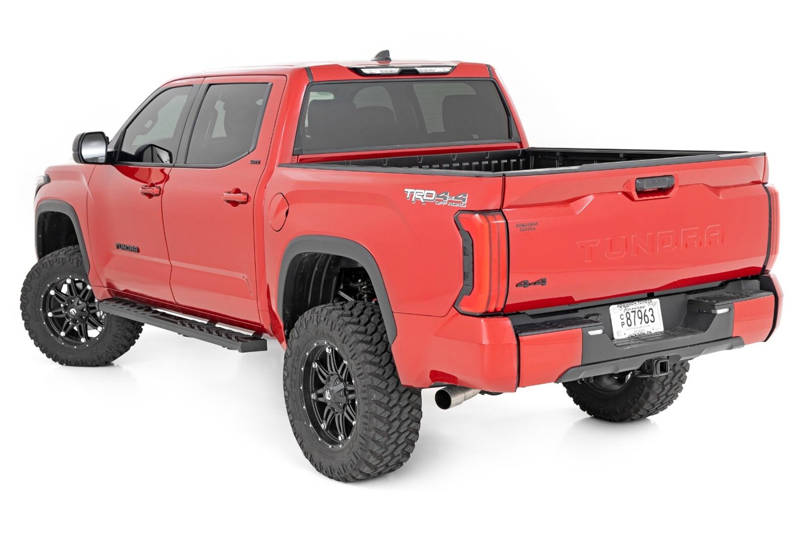 Rough Country BA2 Running Boards | Side Step Bars | for Toyota Tundra 22-26 41006A
