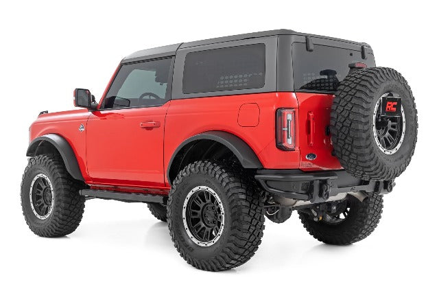 BA2 Running Boards Side Step Bars 2DR Ford Bronco 21-23