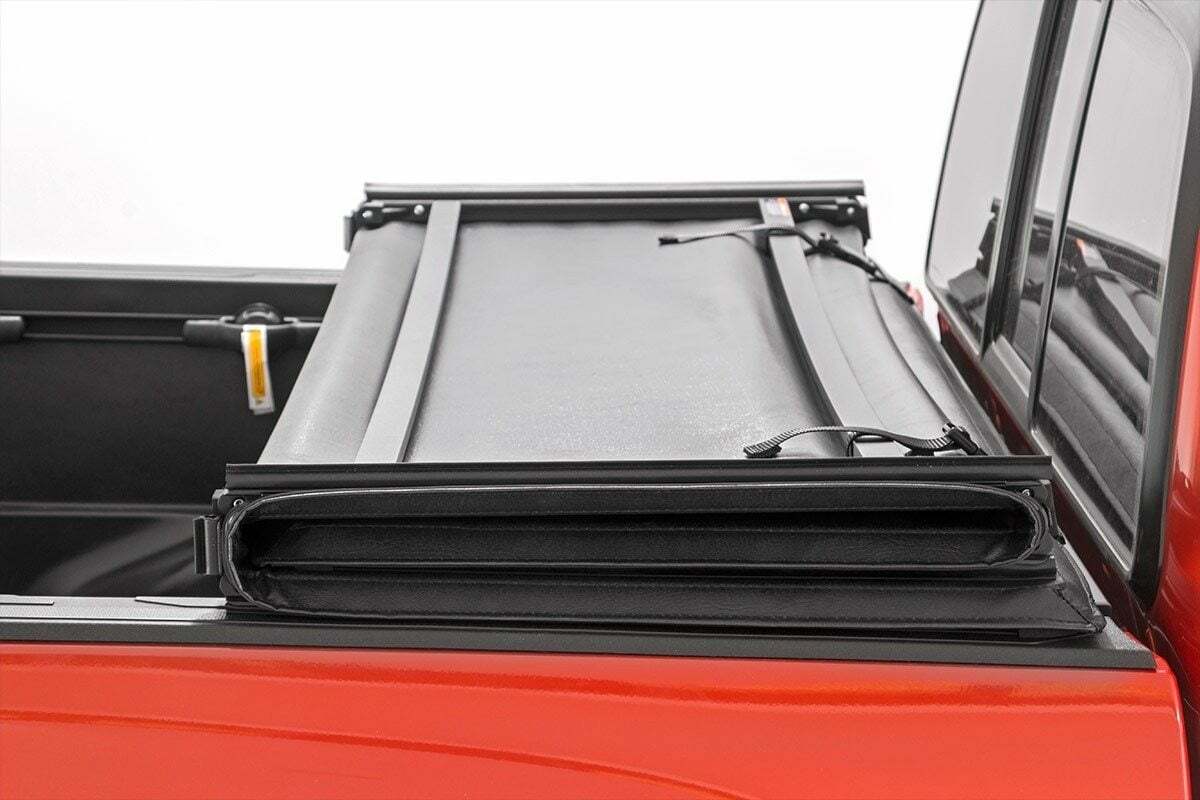 Rough Country Soft TriFold Bed Cover 6'7" Bed Chevy/GMC 1500/2500HD/3500HD 07-14 -5