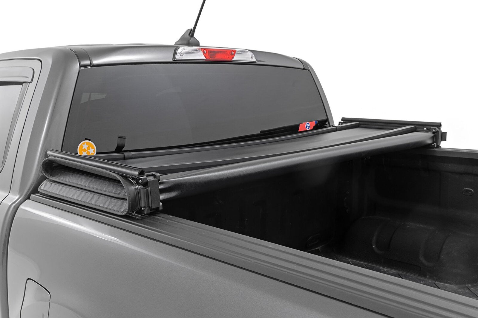 Rough Country Soft Tri-Fold Bed Cover 5' Bed for Ford Ranger 2019-2023