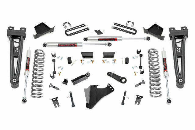 Rough Country 6" Lift Kit Gas Radius Arm M1 for Ford F250/F350 4wd 23-25 41640
