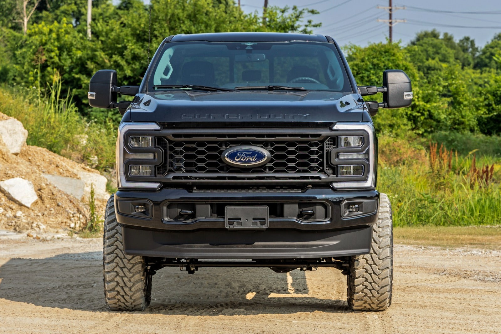 Rough Country 6" Lift Kit Gas No OVLD for Ford F250/F350 SuperDuty 4WD 2023-2025 -5