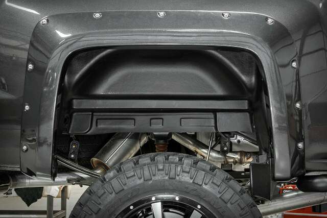 GMC Rear Wheel Well Liners 14-18 Sierra 1500/14-19 Sierra HD -1