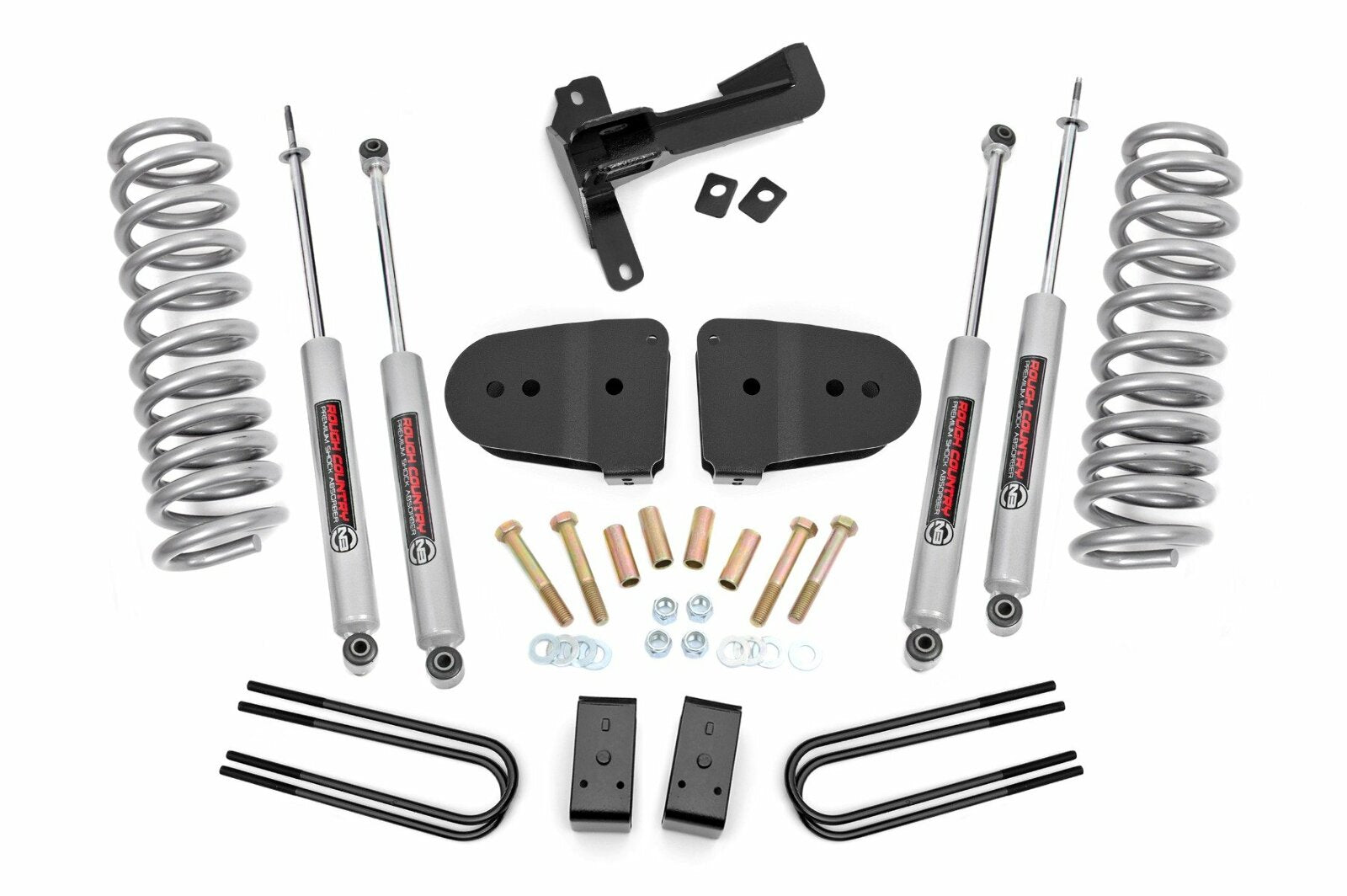 Rough Country 3" Lift Kit N3 Front Diesel Coils for Ford F-250 Super Duty 2023 -1