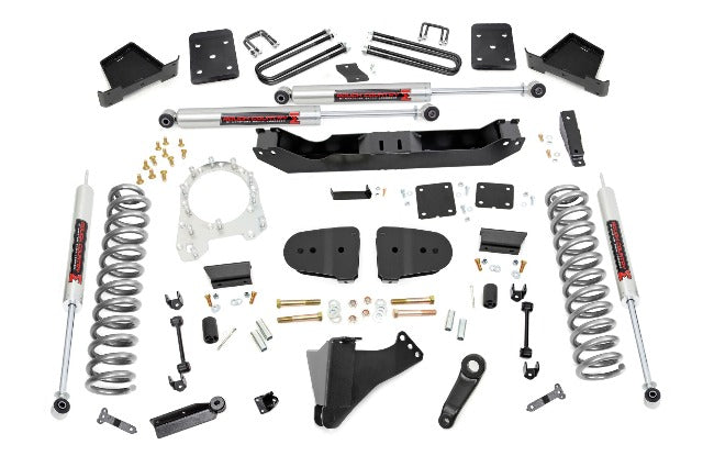 Rough Country 6" Lift kit Diesel No OVLD M1 for Ford F250/F350 23-25 Super Duty 43740