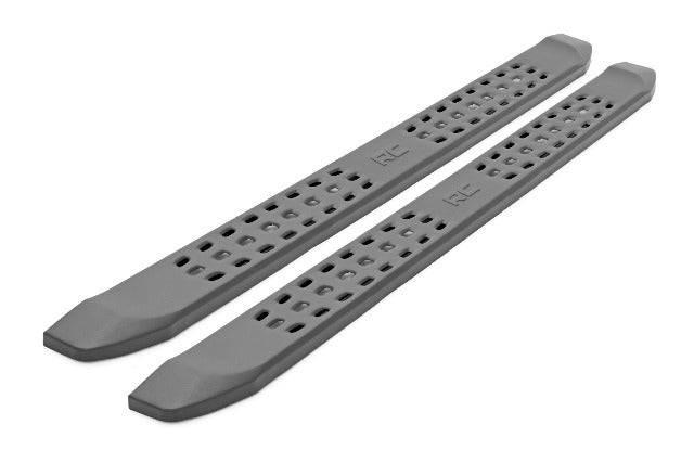 Rough Country Running Board Step Crew Cab Black For Ford F150 2015-2022 2wd/4wd 44005