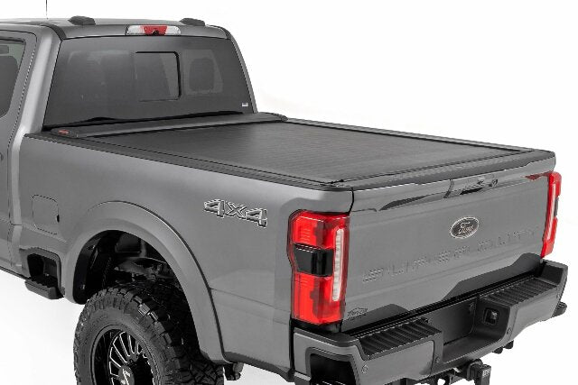Retractable Bed Cover 6'9" Bed Ford F250/F350 Super Duty 17-24 -1