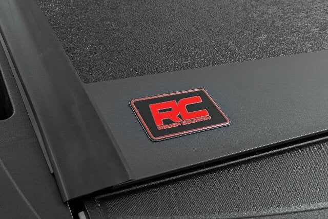 Hard Bed Cover 6'9" Bed Rail Caps Chevy/GMC 2500HD/3500HD 20-24 -8