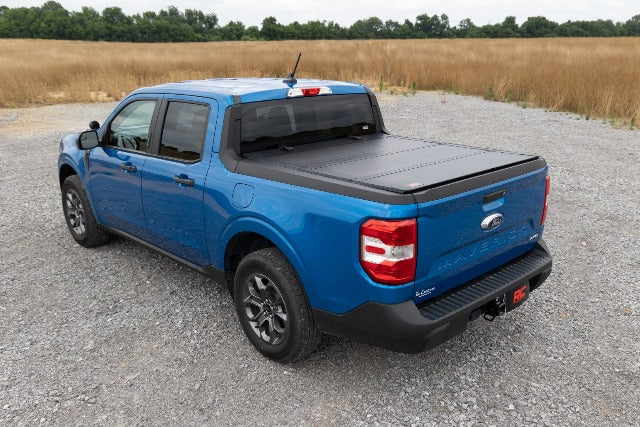 Hard Tri-Fold Flip Up Bed Cover 4'6" Ford Maverick 4WD 22-23 -5