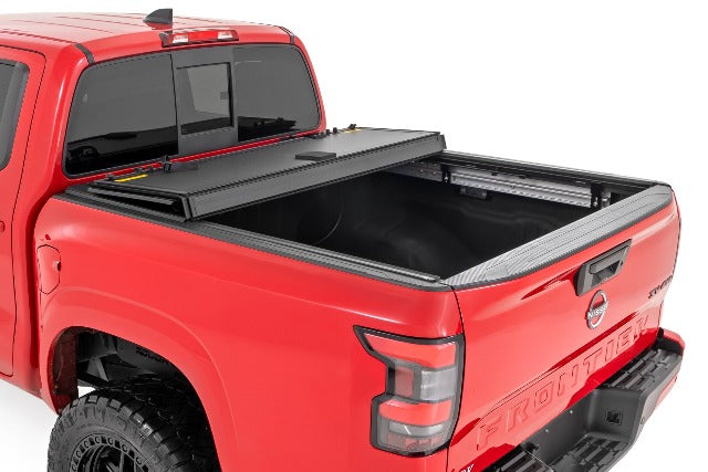Hard Tri-Fold Flip Up Bed Cover 5' Bed | Nissan Frontier 2WD/4WD (22-25) -4