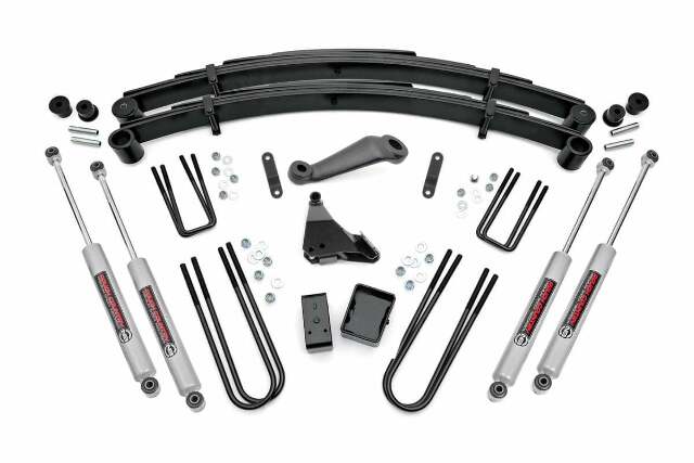 Rough Country 6" Lift Kit Rear Blocks For Ford F250/F350 Super Duty 99-04 49630