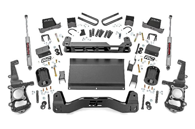 Rough Country 6 Inch Lift Kit for Ford F-150 4wd 24-25 49930