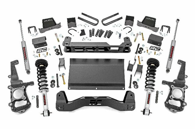 Rough Country 6 Inch Lift Kit N3 Struts for Ford F-150 4wd 24-25 49931