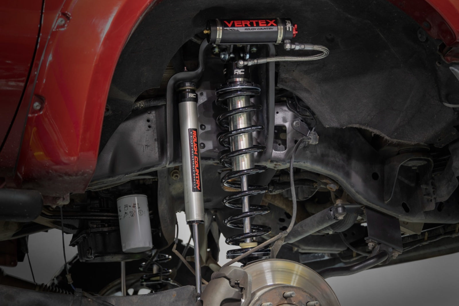 Rough Country 6" Coilover Conversion Kit Vertex/V2 For Ford SuperDuty 17-22 -3