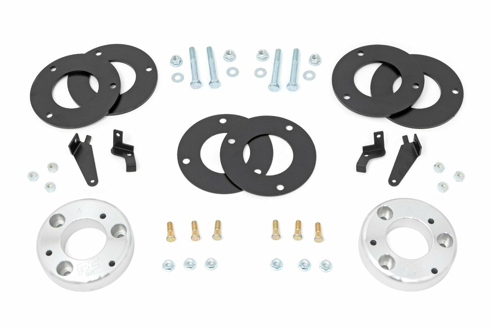 Rough Country 2" Lift Kit Alum Spacer CCD for Ford Expedition 2018-2023 -1
