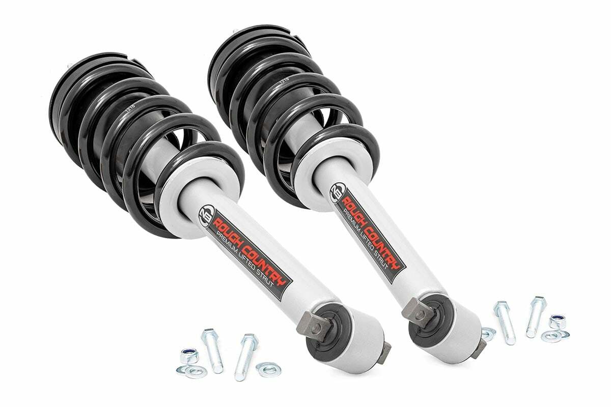 Rough Country GM 7in Lifted N3 Struts 14-18 1500 PU 501035