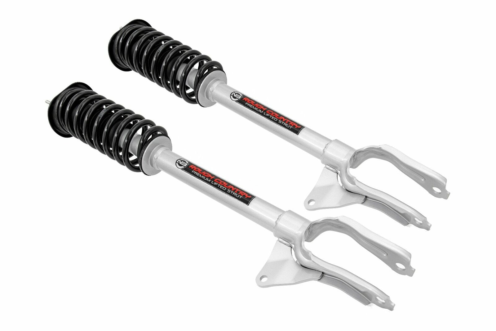 Rough Country Jeep 2.5in Loaded Strut Pair 16-20 Grand Cherokee WK2 501082