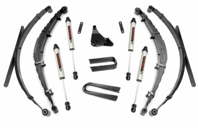 Rough Country 4in for Ford Suspension Lift Kit System w/V2 Shocks 50170