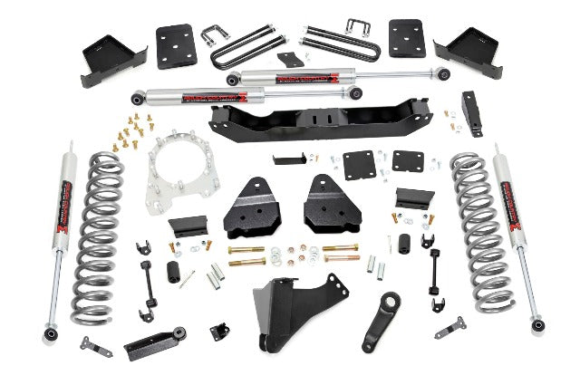 Rough Country 6 Inch Lift Kit Diesel OVLD M1 for Ford SuperDuty 4wd 17-22 50340