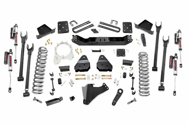 Rough Country 6in for Ford 4-Link Lift Kit Vertex 17-19 F-250/350 4wd 4in Axle 50750