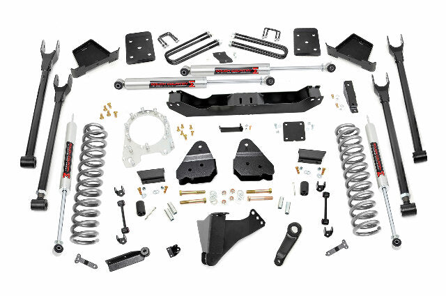 Rough Country 6 Inch Lift Kit Diesel 4 Link M1 for Ford SuperDuty 4x 17-22 50840