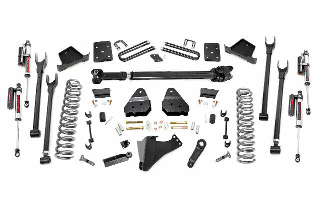 Rough Country 6" for Ford 4-Link Lift Kit w/F DL 17-19 F250/350 4wd 4in Axle 50851