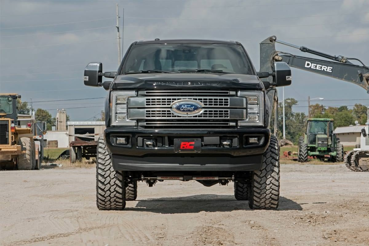 Rough Country 6" for Ford 4-Link Lift Kit w/F DL 17-19 F250/350 4WD 4in Axle -3
