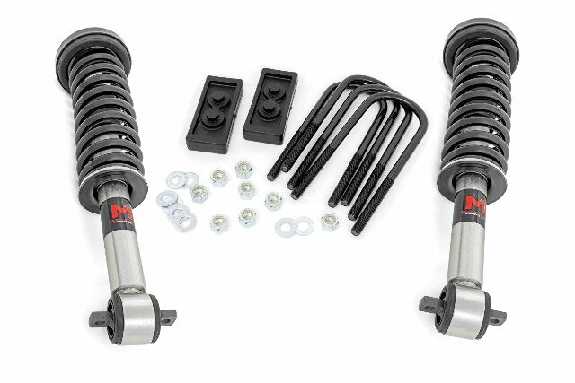 Rough Country 2.5" Lift Kit M1 Struts For Ford F-150 Tremor 4wd 2021-2022 510040