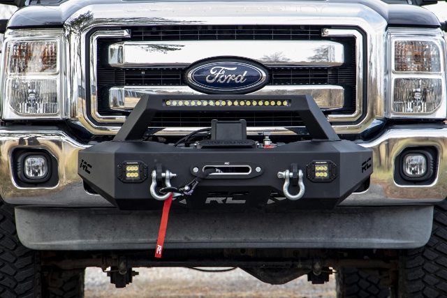 EXO Winch Mount System 11-16 Ford F-250 / F-350 -4