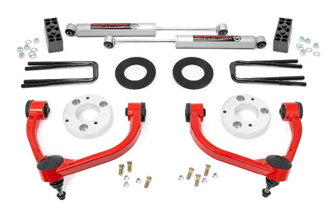 Rough Country 3" Lift Kit for Ford F-150 4wd 2009-2013 51013RED