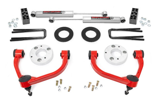 Rough Country 3" Lift Kit for Ford F-150 4wd 2014-2020 51014RED
