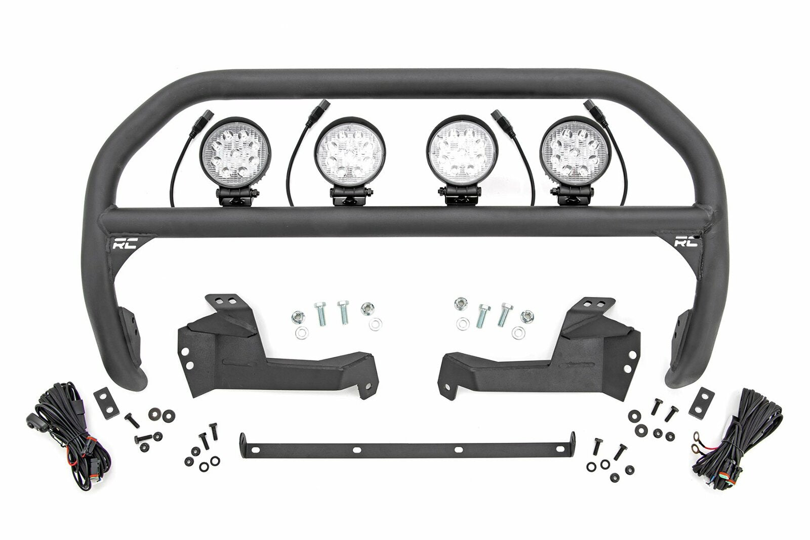 Nudge Bar w/4 Round LEDs 2021 Ford Bronco Sport