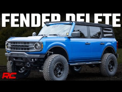 Fender Flare Delete Ford Bronco 4WD (2021-2022) 51061