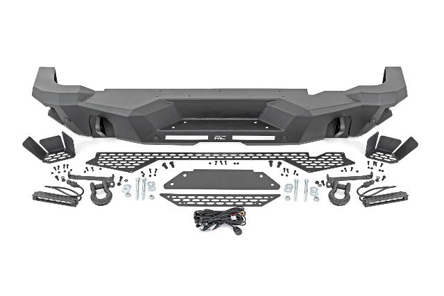Rear Bumper Black Series LED 6" Pair Slim Line Ford Bronco 51091