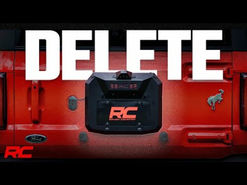 Spare Tire Carrier Removal Kit Ford Bronco 4WD 2021-2023 51125